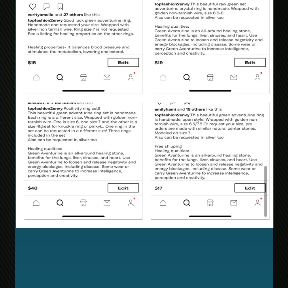 Large Healing Ring Bundle Options - image 2